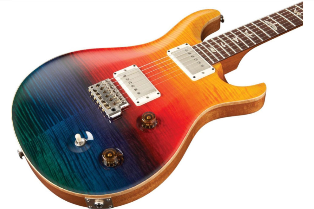 PRS Al Di Meola Priam Figured Maple 10 Top Electric Guitar Nickel Hardware