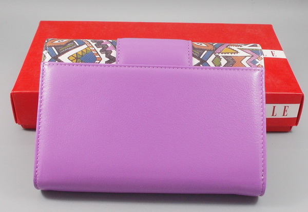 กระเป๋าสตางค์ ELLE ม่วง ใหม่ แท้