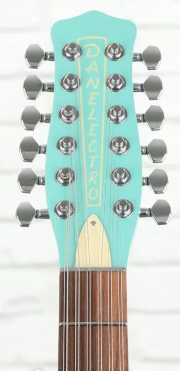 Danelectro Vintage 12 String Electric Guitar - Dark Aqua