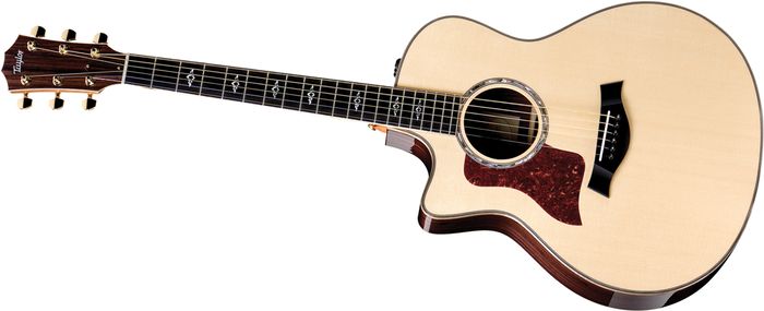 Taylor 816ce-L Rosewood/Spruce Grand Symphony Left-Handed Acoustic-Electric Guitar Natural
