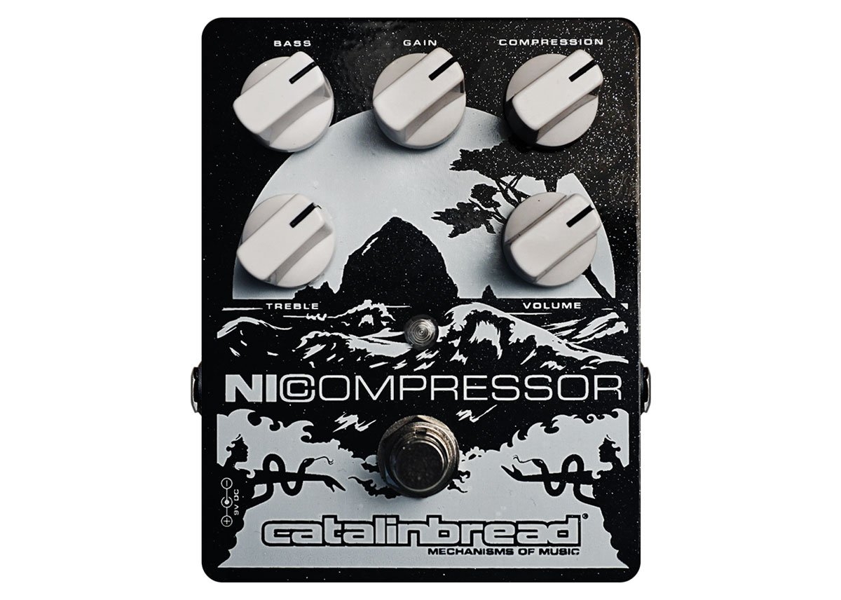 Catalinbread NI Compressor - Black & Silver
