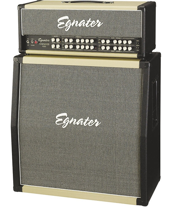 Egnater Tourmaster Series 4100 100W All-Tube Guitar Amp Head Black/Beige