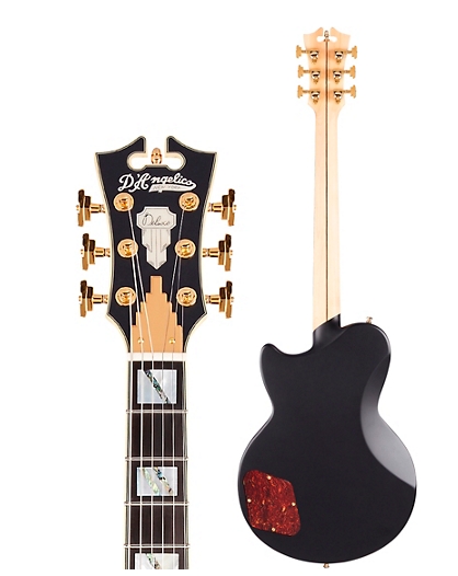 D Angelico Deluxe Series Atlantic Limited0-Edition Solidbody Electric Guitar with USA Seymour Duncan Humbuckers and Stopbar
