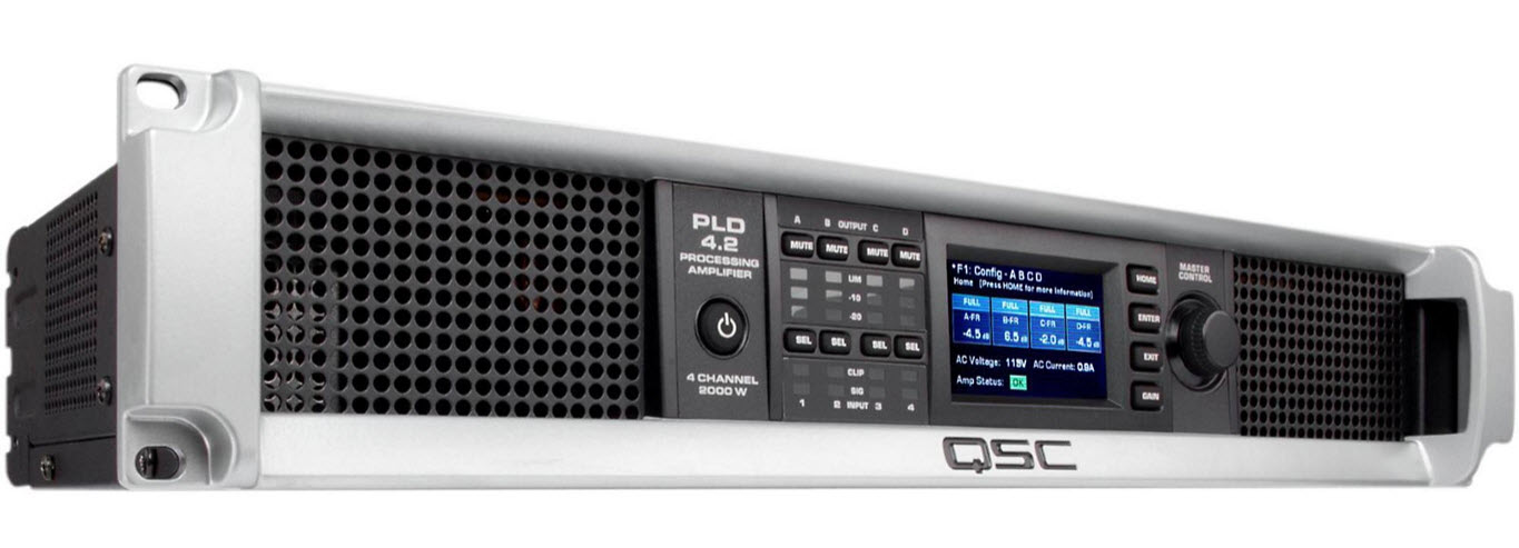 QSC PLD4.2 Multi-Channel System Processing Amplifier