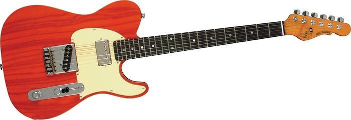G&L ASAT Classic BluesBoy Electric Guitar(Clear Orange)