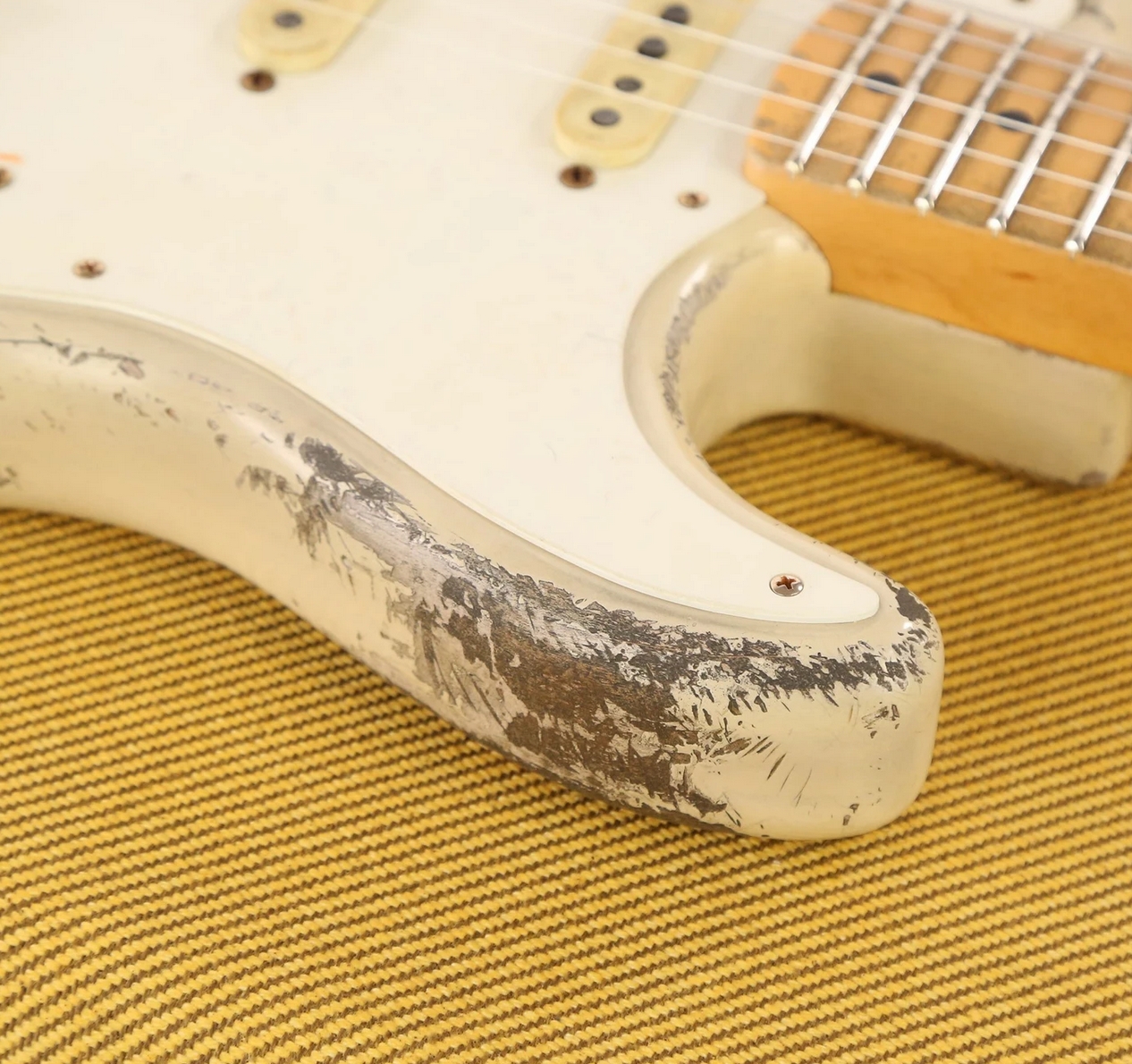 Fender Custom Shop 1957 Stratocaster Ultimate Relic Masterbuilt Jason Smith Vintage Blonde