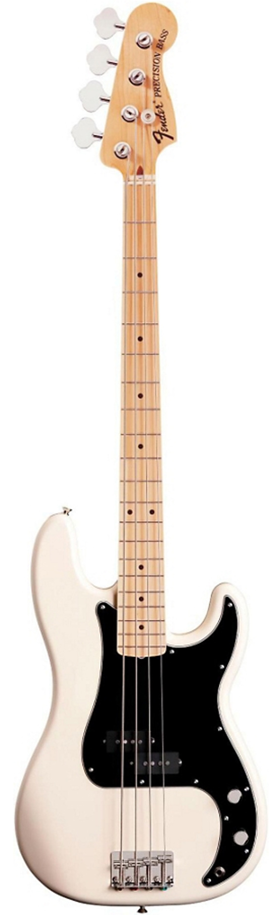Fender Dee Dee Ramone Precision Bass Electric Bass Guitar Olympic White