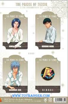 ที่คั่นหนังสือพลาสติก Prince of Tennis SET Rikkai (แท้)