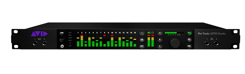 Avid Pro Tools | MTRX Studio Interface
