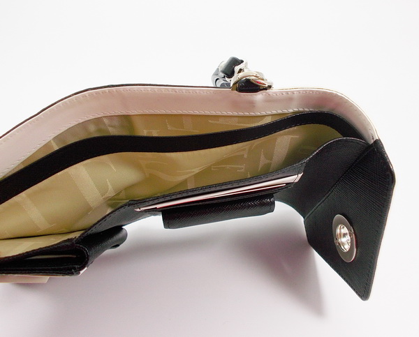 กระเป๋าสตางค์ ELLE ดำ-ขาว ใหม่ แท้