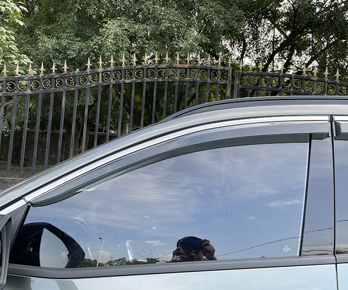 คิ้วกันสาด กันสาด กันสาดประตู แบบ 4 ชิ้น และ แบบ 6 ชิ้น สำหรับ Hyundai CRETA ฮุนได เครต้า