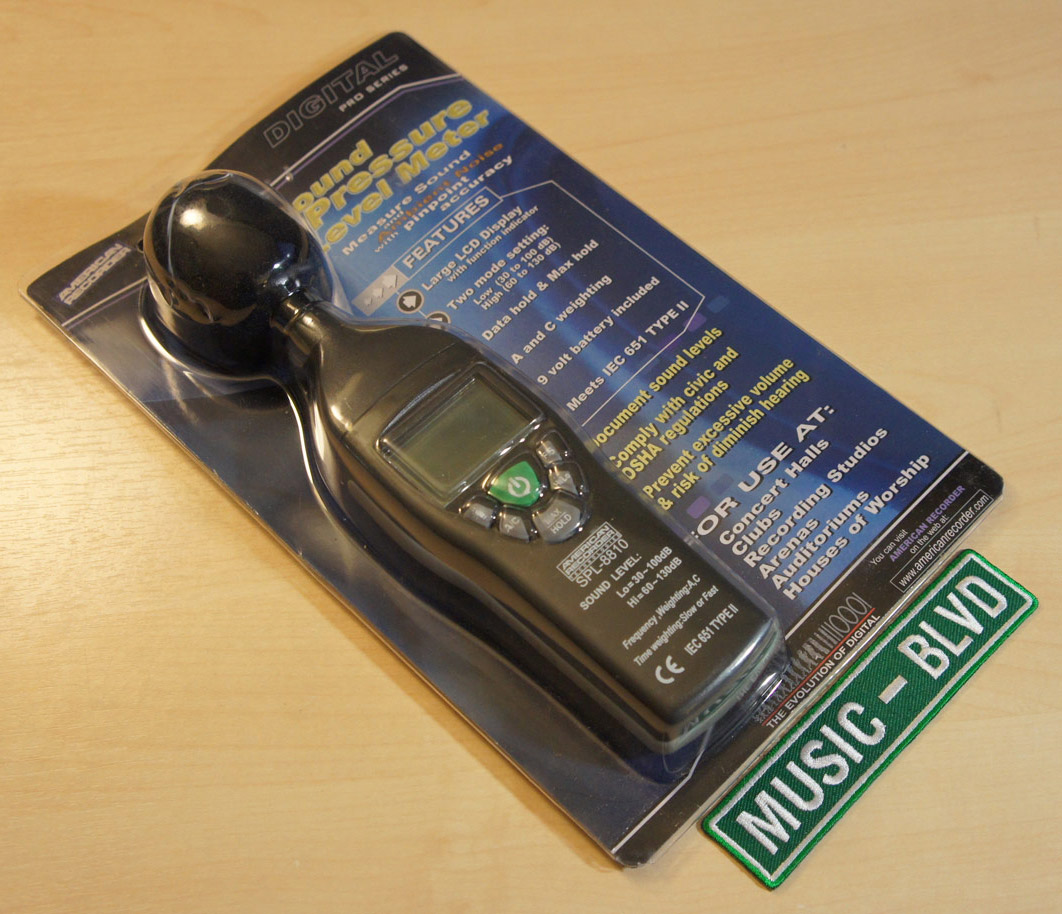 American Recorder Technologies Sound Level Meter