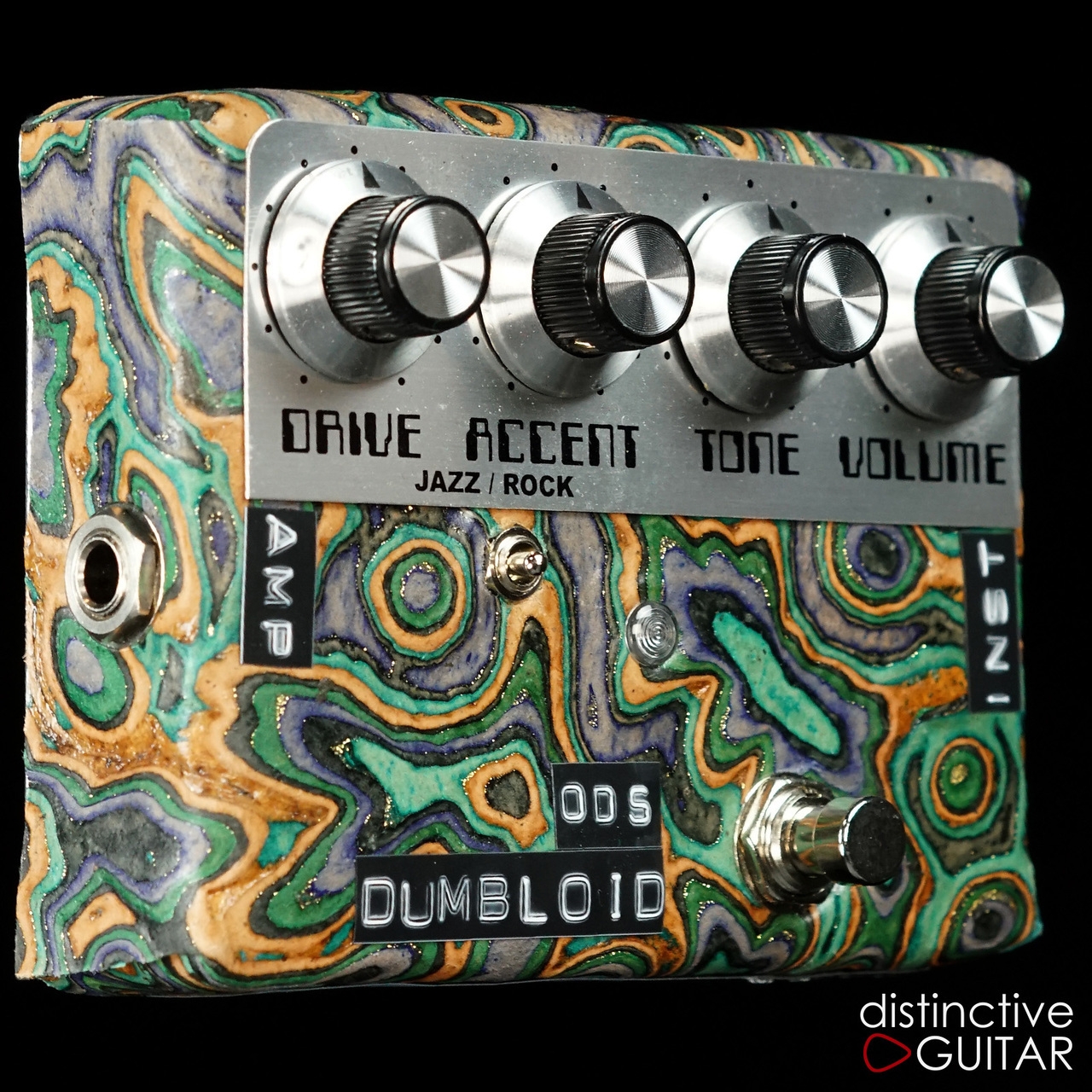 Shins Music Dumbloid ODS Overdrive Special Sukimo Leather Blue Marble #1222