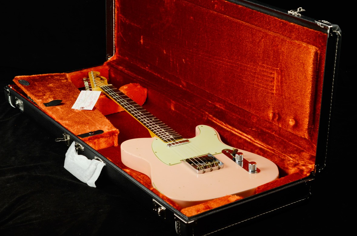 Fender Custom Shop ’63 Tele - Faded Shell Pink - Relic - R71407