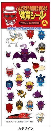 สติ๊กเกอร์นูนติดมือถือ Masked Rider Den-O A (แท้)