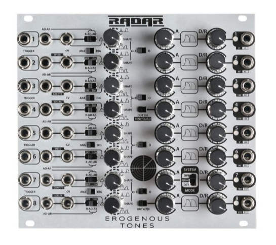 Erogenous Tones Radar Octo Envelope