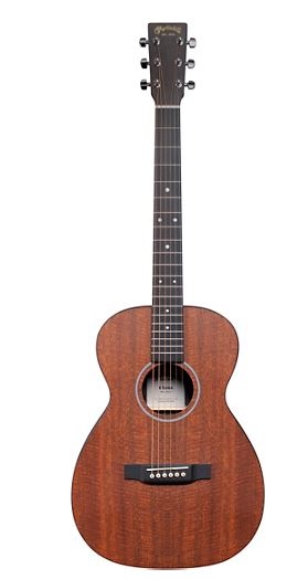 Martin 0-X1E HPL Mahogany Concert Acoustic-Electric Guitar