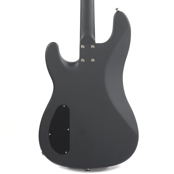 Mike Lull JAXPT4 Jeff Ament 4 String Satin Black w/Red Racing Strip No.2852