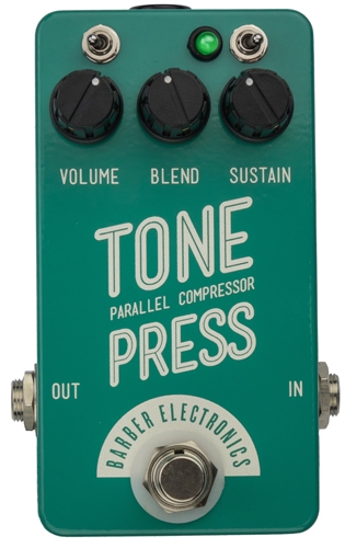 Barber Electronics Compact Tone Press - Green