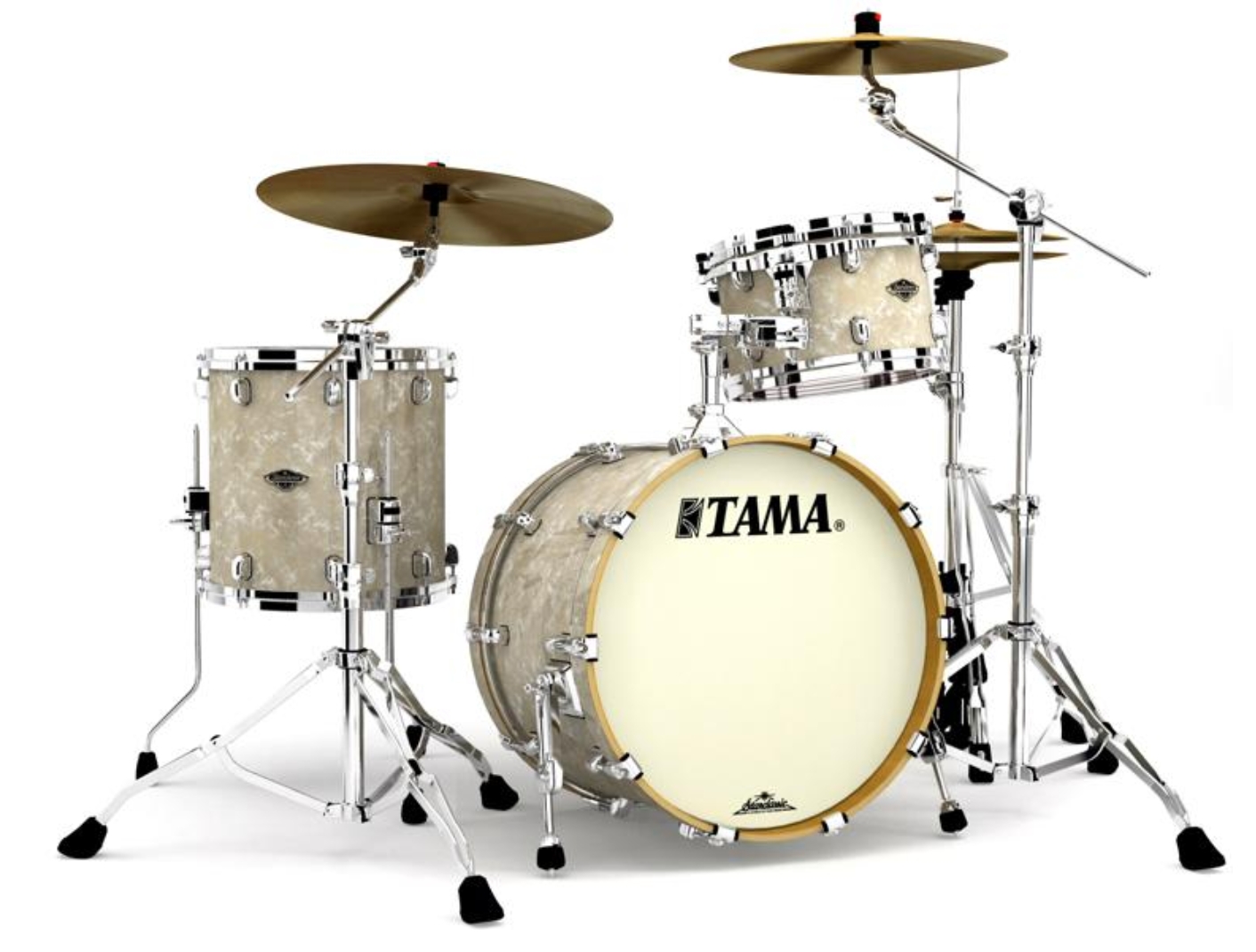 T ama Starclassic Walnut/Birch WBR30RS 3-piece Shell Pack