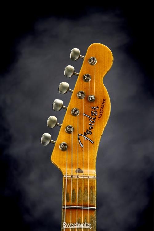 Fender Custom Shop 1951 Time Machine Heavy Relic Telecaster - Faded 2-color Sunburst, 2016