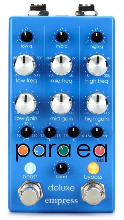 Empress ParaEq MKII Deluxe Equalizer and Boost Pedal