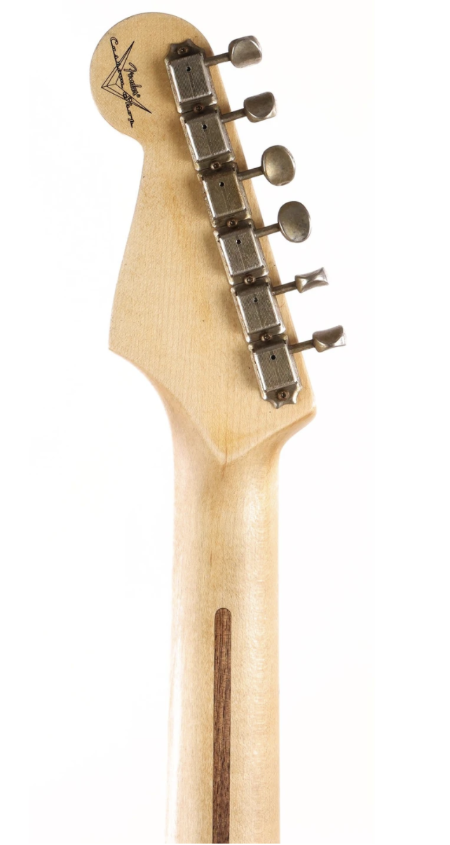 Fender Custom Shop ZF Stratocaster Heavy Relic Black Music Zoo Exclusive