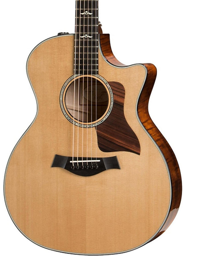 Taylor 614ceFE Cutaway Grand Auditorium Acoustic-Electric Guitar Natural