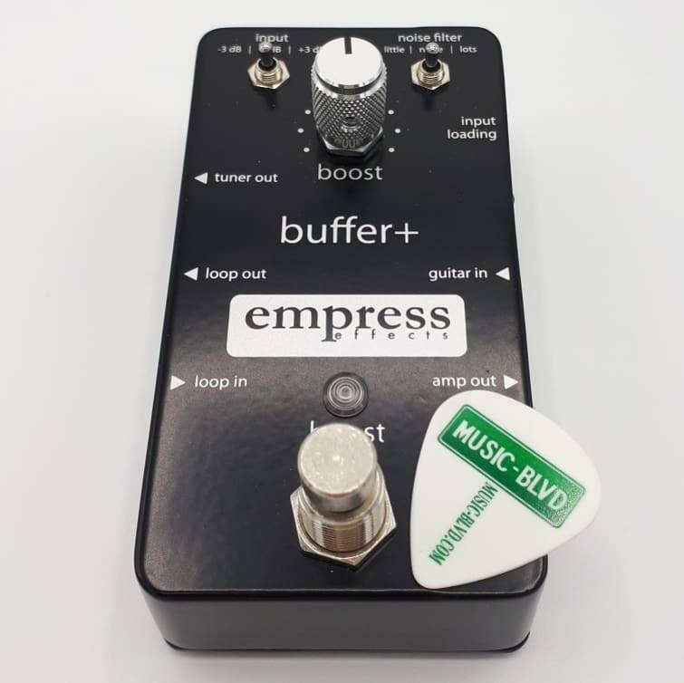 Empress Effects Buffer+ Analog I/O Interface Guitar Pedal with Switchable Boost