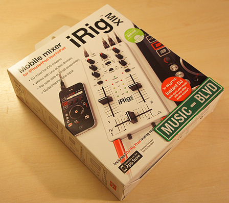 IK Multimedia iRig Mix - Mobile Mixer for iPhone / iPod touch / iPad