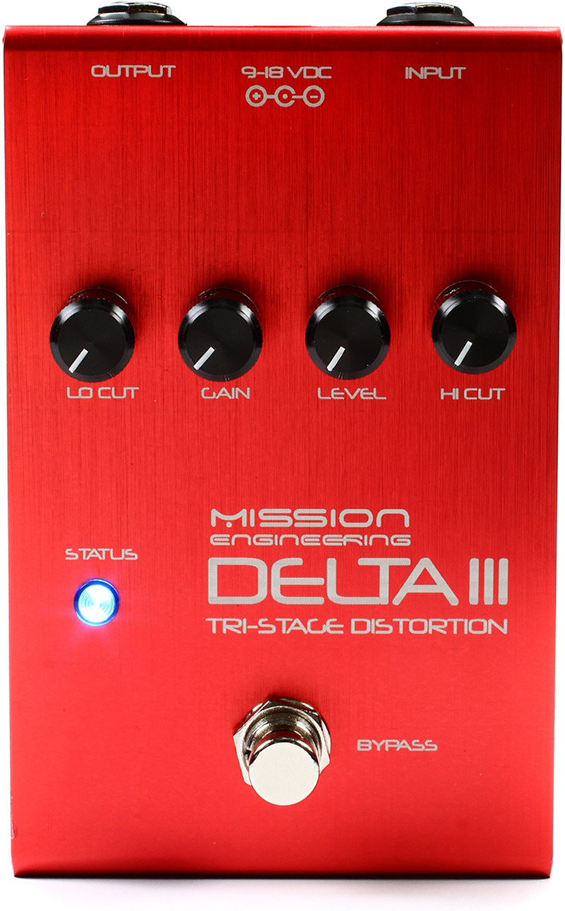 Mission Engineering Delta III Distortion Guitar Effects Pedal