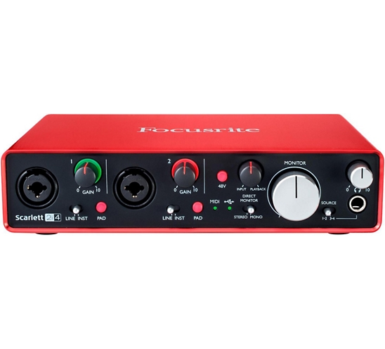 Focusrite Scarlett 2i4 (2nd Gen) USB Audio Interface