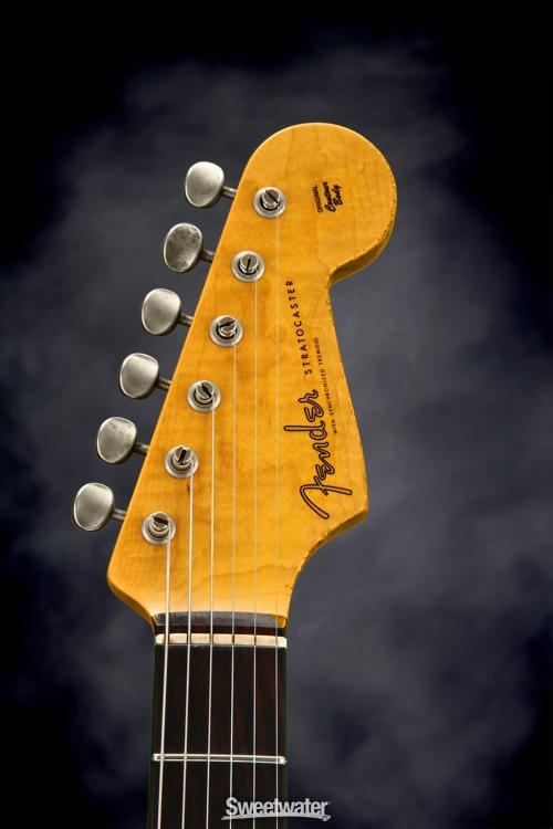 Fender Custom Shop 60s Stratocaster Heavy Relic/Closet Classic Mix - Daphne Blue/Pink Paisley