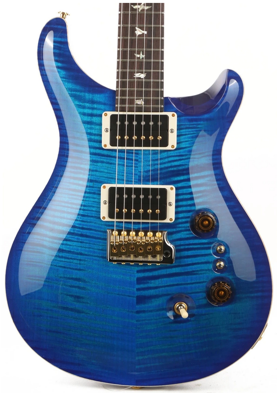 PRS 35th Anniversary Custom 24 10-Top Faded Blue Burst
