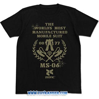 เสื้อยืด Mobile Suit Gundam Most Mass Produced MS (XL,แท้)
