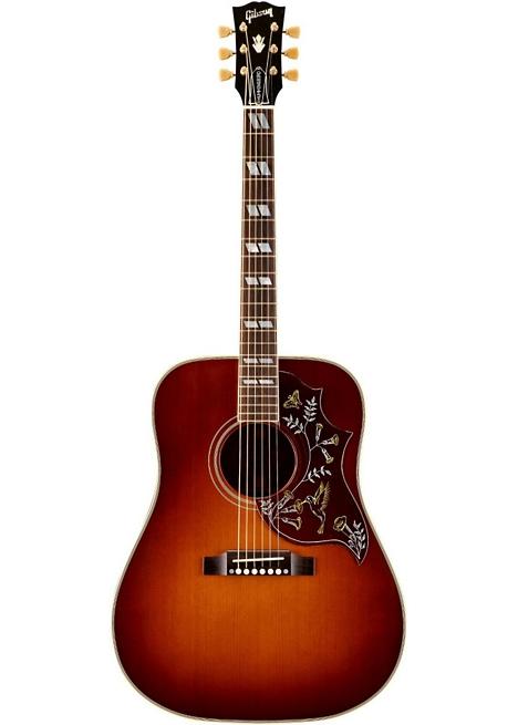 Gibson 2016 Hummingbird True Vintage Square Shoulder Dreadnought Acoustic Guitar - Vintage Cherry