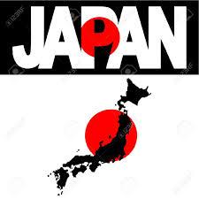 ผลการค้นหารูปภาพสำหรับ Map Of Japan And Japan Flag