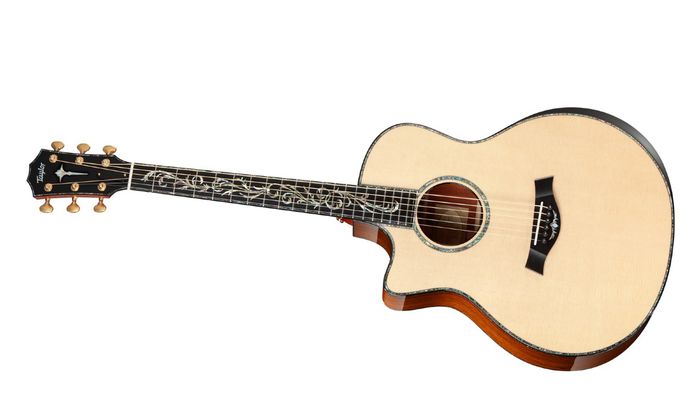 Taylor 2012 PS16ce-L Presentation Series Cocobolo/Spruce Grand Symphony Left-Handed Acoustic-Electric Guitar Natural