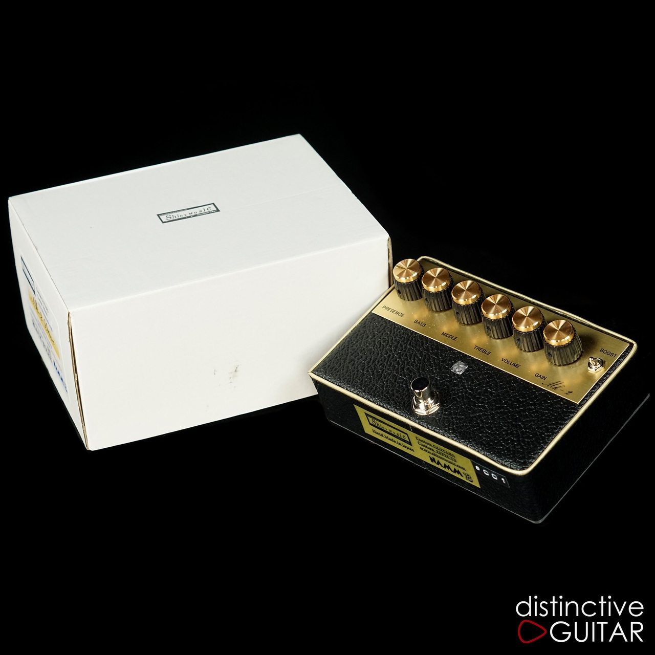 Shins Music MK-2 Overdrive Black Tolex #001 - NAMM Featured