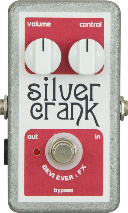 Devi Ever Silver Crank Fuzz Guitar Effects Pedal