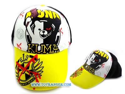 หมวก Dangan Ronpa : Mono Kuma เหลือง