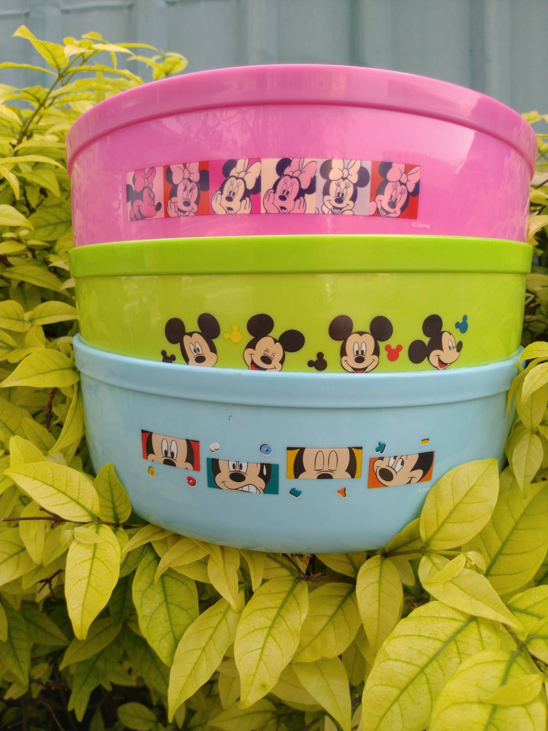 ขันตักน้ำลายกาตูนย์ 3 สี 3 ลาย (1 เซต 3 สี 3 ลาย)