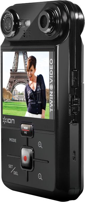 ION Twin Video Dual Lens Handheld Video Camera