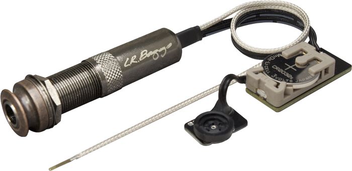 LR Baggs FIVE.O Uke Pickup System with Endpin Preamp and volume control
