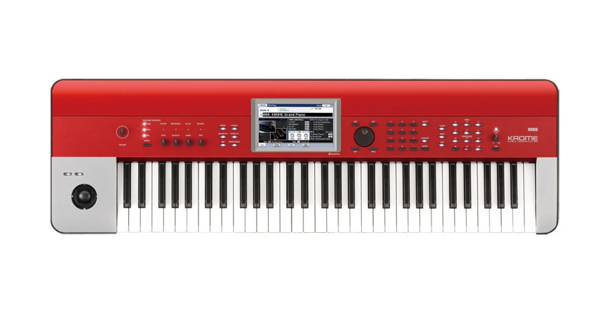 Korg Krome 61-Key Synthesizer Workstation - Red Limited Edition