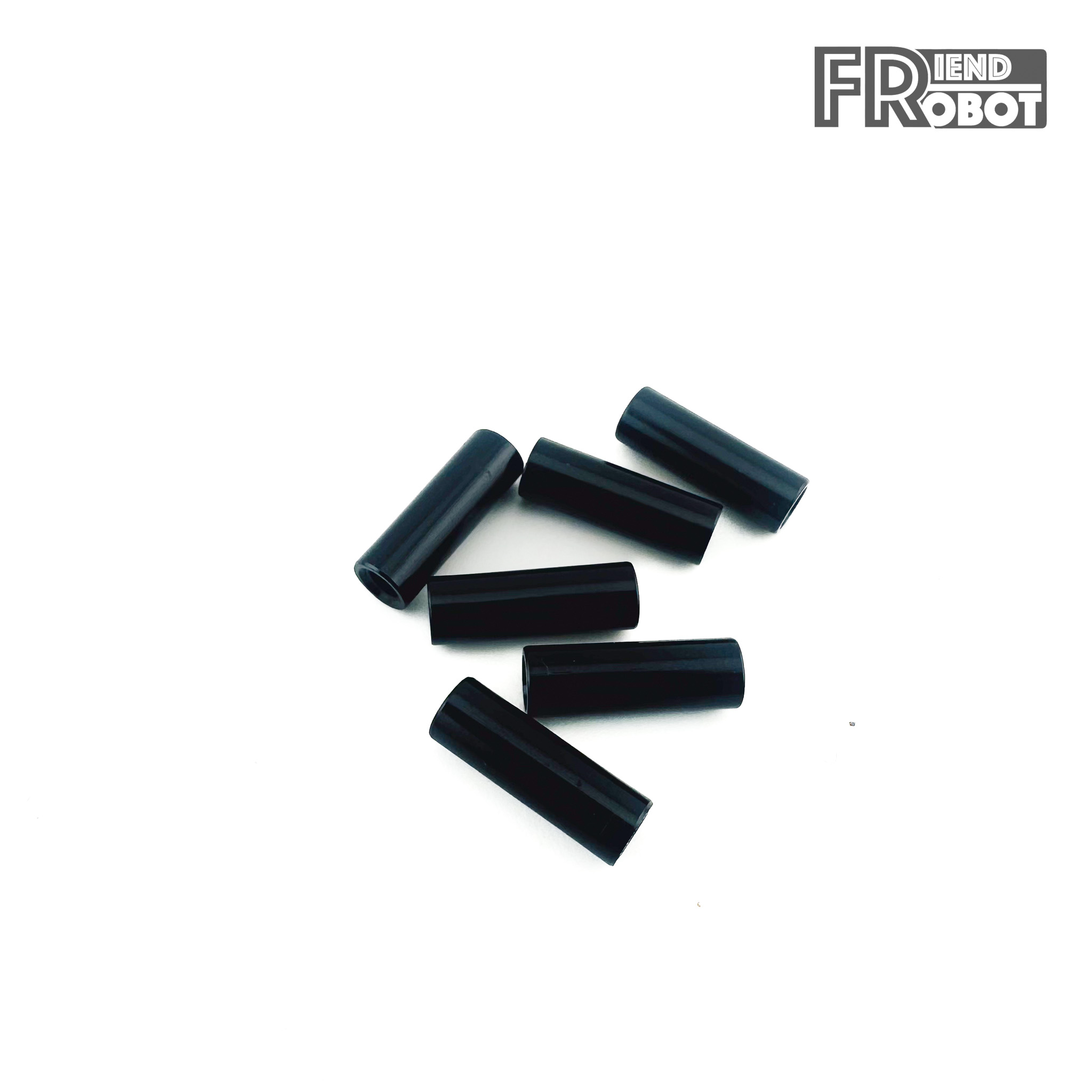 เสารองสีดำขนาด M3 สูง 15mm (แพ็ก 4 อัน)