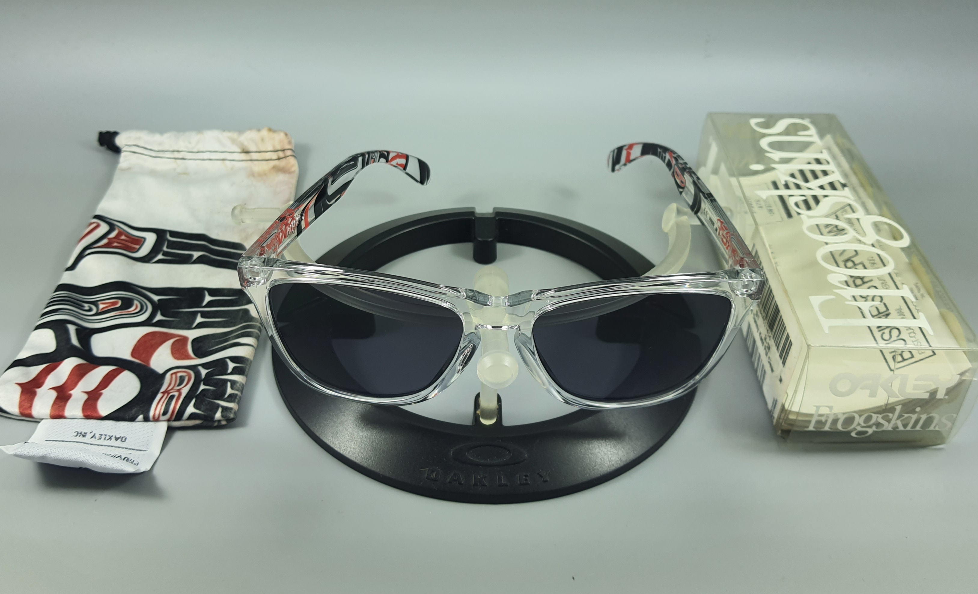 Frogskins danny Kass Pol Clear w/Grey sku. : 24-338