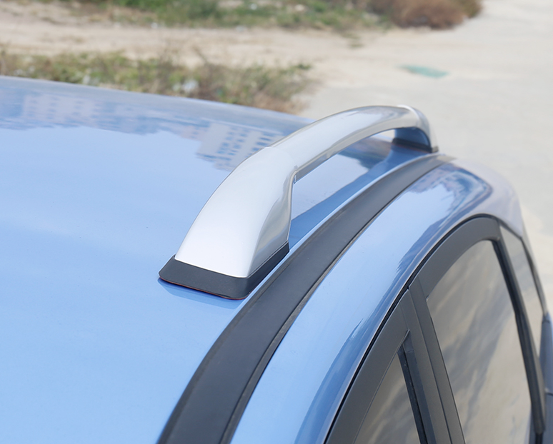 ราวหลังคา แร๊คหลังคา แบบไม่เจาะ บรอนซ์เงินและดำ สำหรับรถยนต์ไฟฟ้า NETA V , NETA V pro