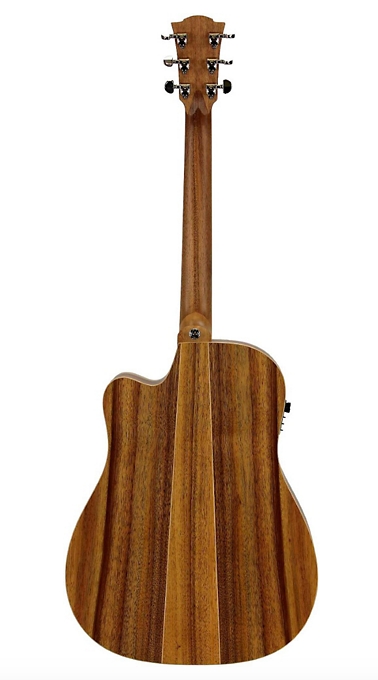 Cole Clark Fat Lady 2 Acoustic-Electric Guitar Bunya Solid Top - Natural