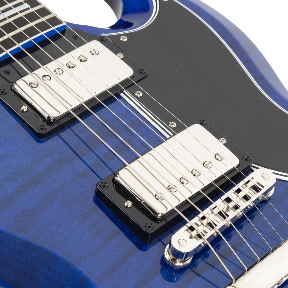 Gibson Custom Shop SG Custom Figured Top - Blue Widow